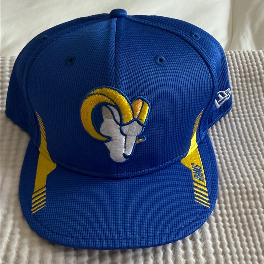 Los Angeles Rams New Era 2021 NFL Sideline Home Alt 59FIFTY Fitted Hat - Royal